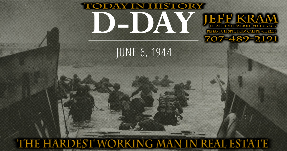 Today in History June 6 1944 ~ liberation of Western Europe